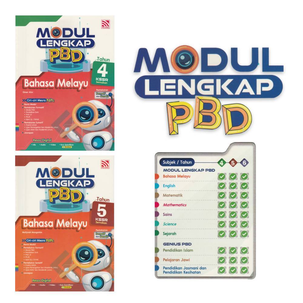 PELANGI | ACTIVITY BOOK | KSSR - MODUL LENGKAP PBD (TAHUN 4 - 6) (2024 ...