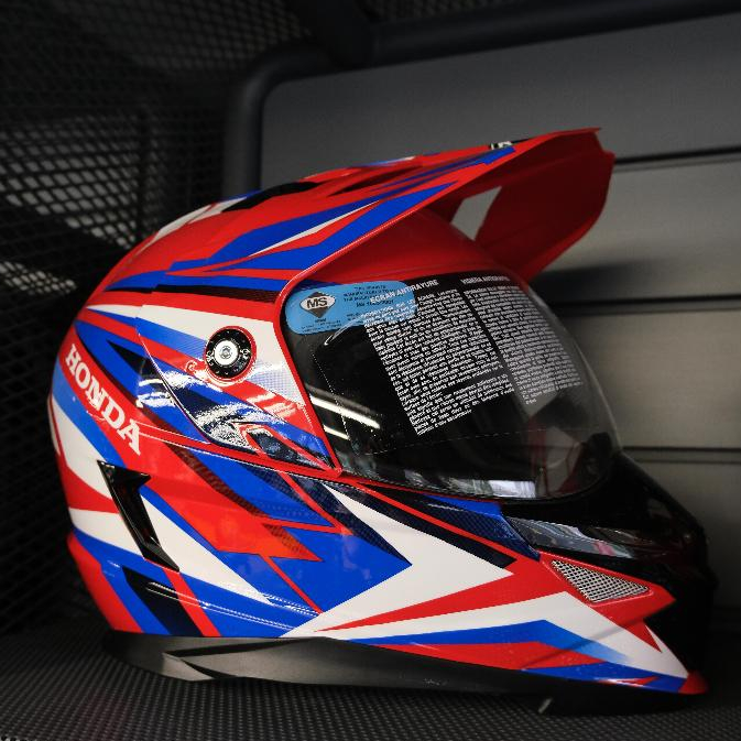 Honda KYT Helmet Enduro ( FULL FACE ) | Shopee Malaysia