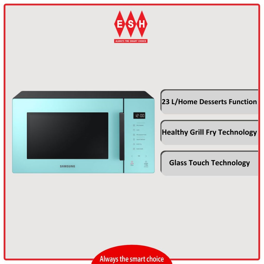 Samsung MG23T5018CN 23L Grill Microwave Oven with Healthy Grill Fry