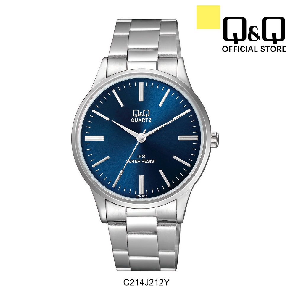 Q Q Japan by Citizen Men s Stainless Steel Analogue Watch C214 C10A Shopee Malaysia