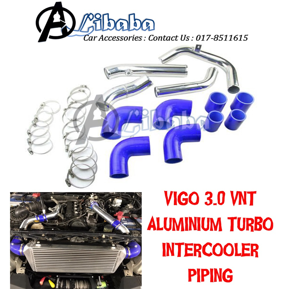 Toyota Hilux VIGO VNT KUN26 3.0 Aluminium Turbo Intercooler Pipe Piping