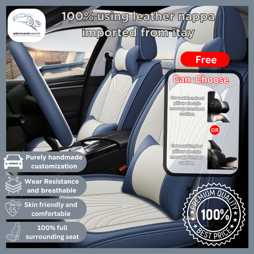 Car Premium Seat Cover Seat Cushion Waja kusyen kereta Wira X50 Myvi