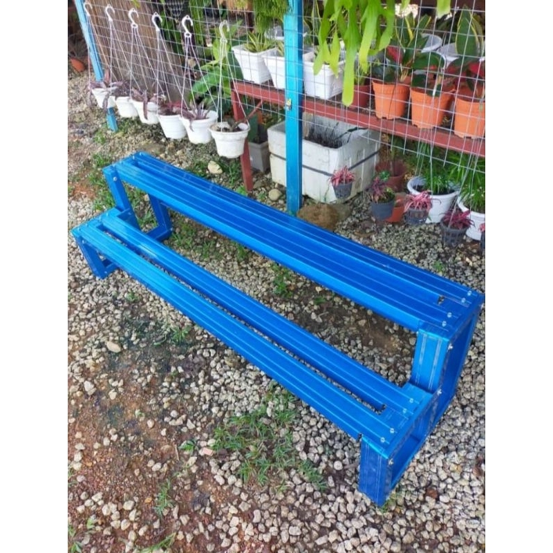 [SIAP PASANG] RAK PASU BUNGA BESI 2 TINGKAT| SIAP PASANG | Shopee Malaysia