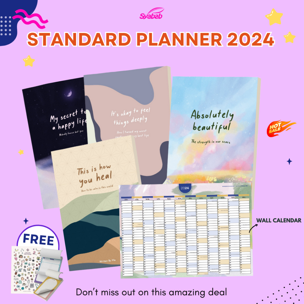 {READYSTOCK} New Standard Planner 2024 By Syabab | Shopee Malaysia