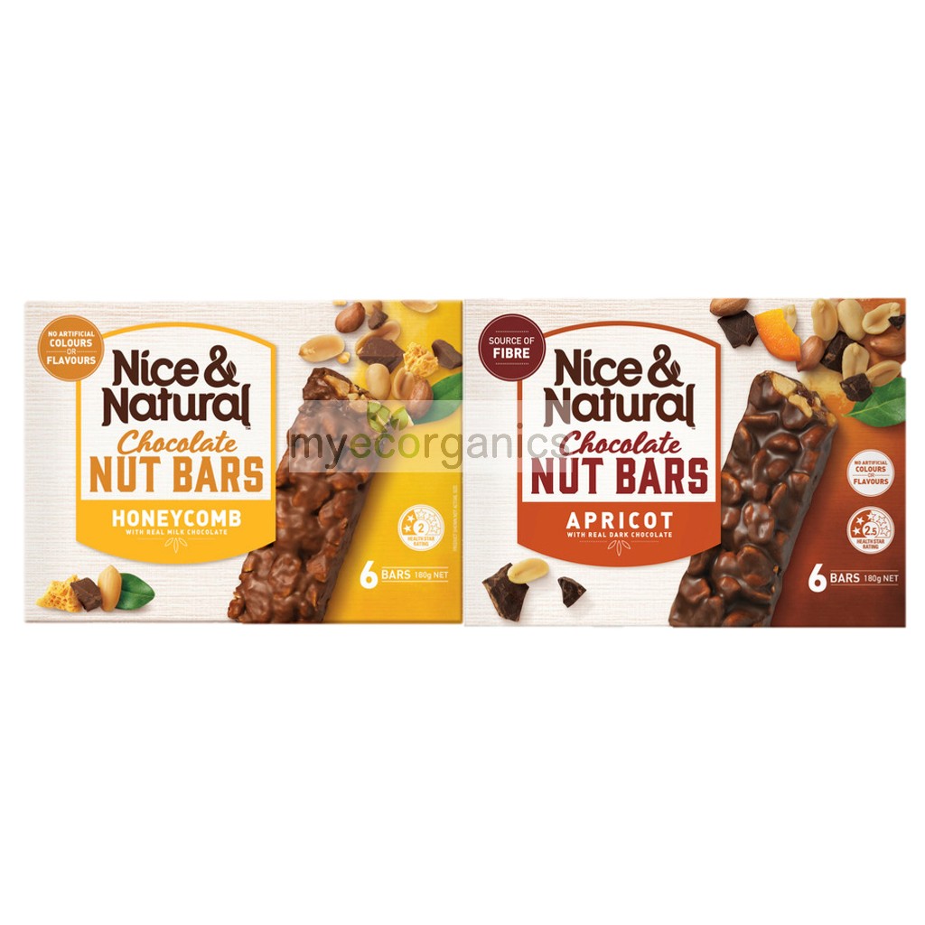 [NEW] Nice & Natural Chocolate Nut Bar 180gm (