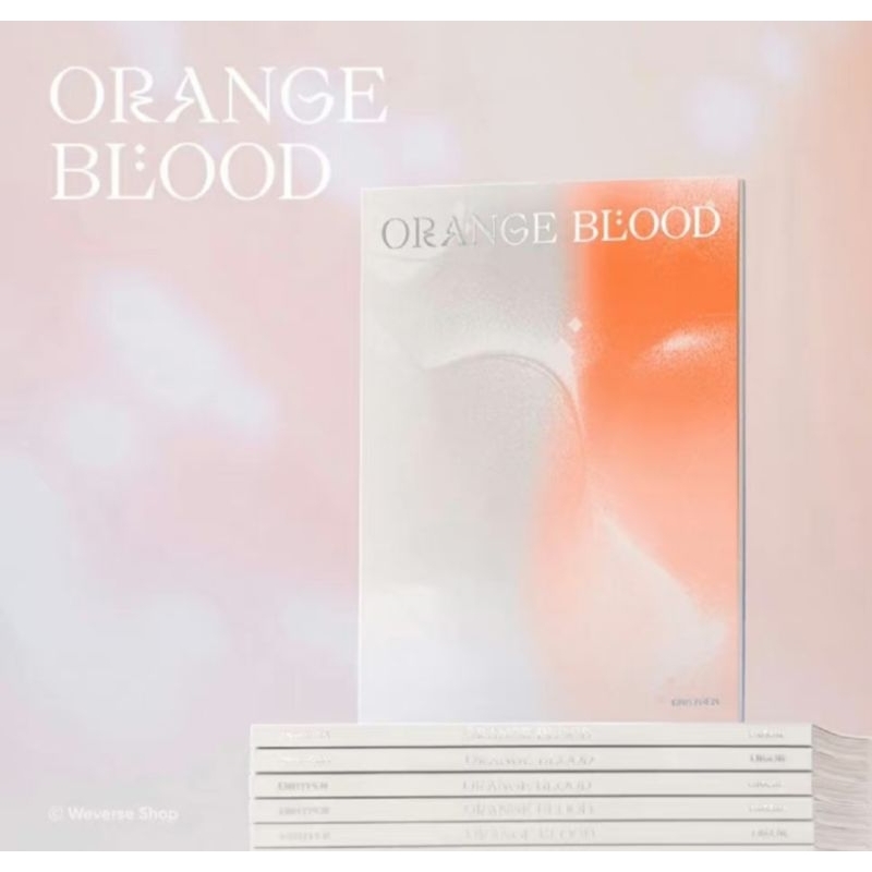 ENHYPEN ORANGE BLOOD ALBUMS FULL INCLUSION SEALED ALBUM | Shopee Malaysia