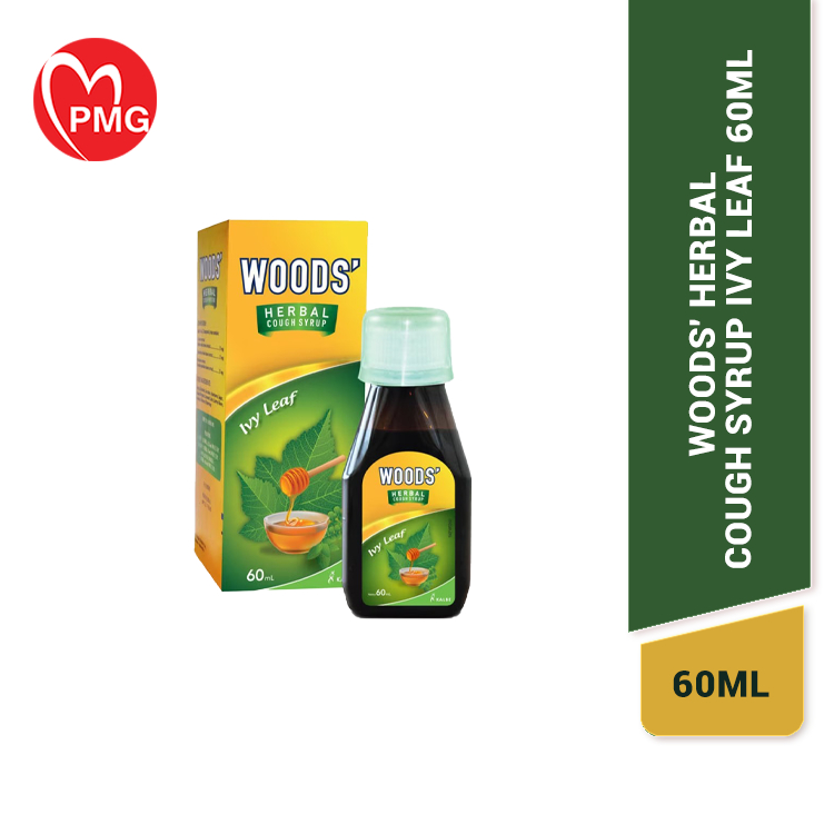 [PMG PHARMACY] Woods' Herbal Cough Syrup Ivy Leaf 60ml Shopee Malaysia