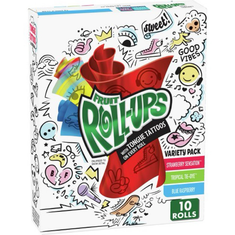 [READY STOCK] Fruit Roll Ups HALAL (price for one piece) Shopee Malaysia