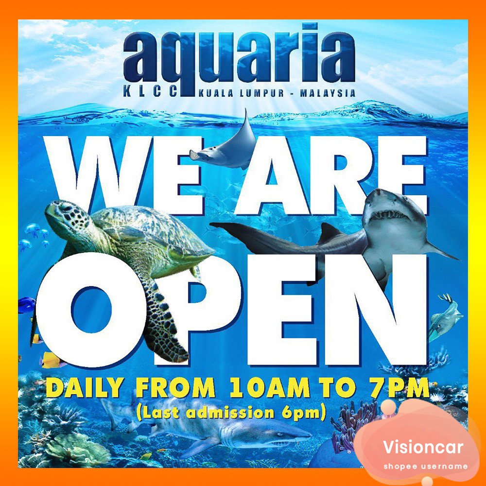 Aquaria KLCC Ticket Kuala Lumpur Shopee Malaysia