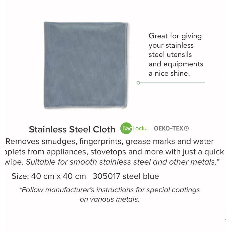 Norwex stainless deals steel cloth