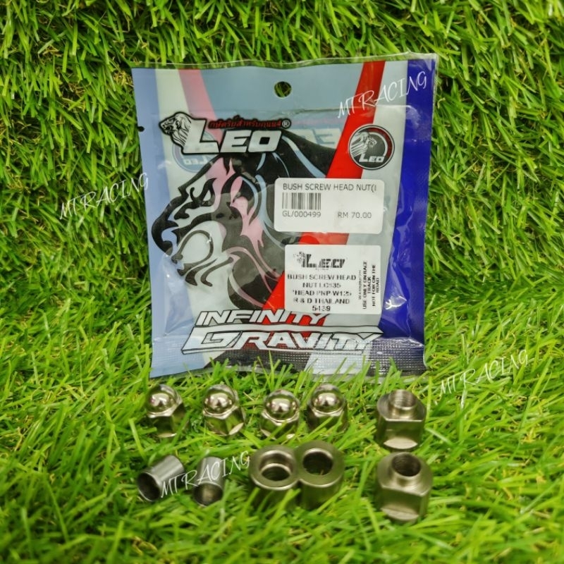 LEO HEAD NUT & BUSH SCREW FOR HEAD LC135 PNP WAVE125 | Shopee Malaysia