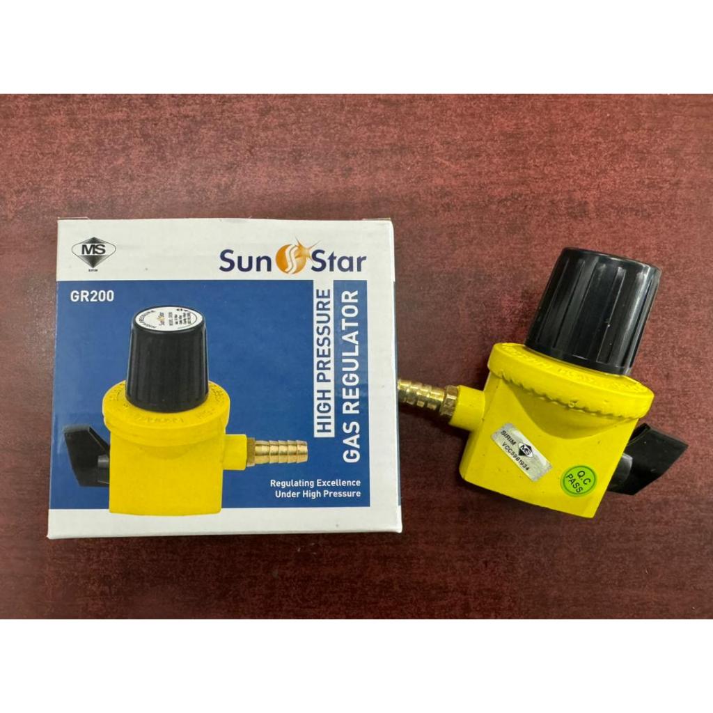Sunstar High Pressure Gas Regulator SIRIM Approved Gas Cooker Regulator