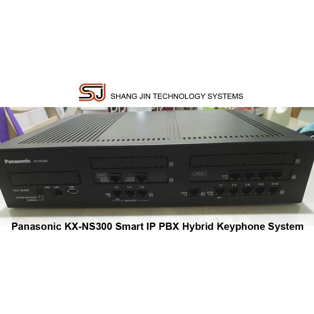 Panasonic KX-NS300 Smart IP PBX Hybrid Keyphone System - USED + 1 Unit