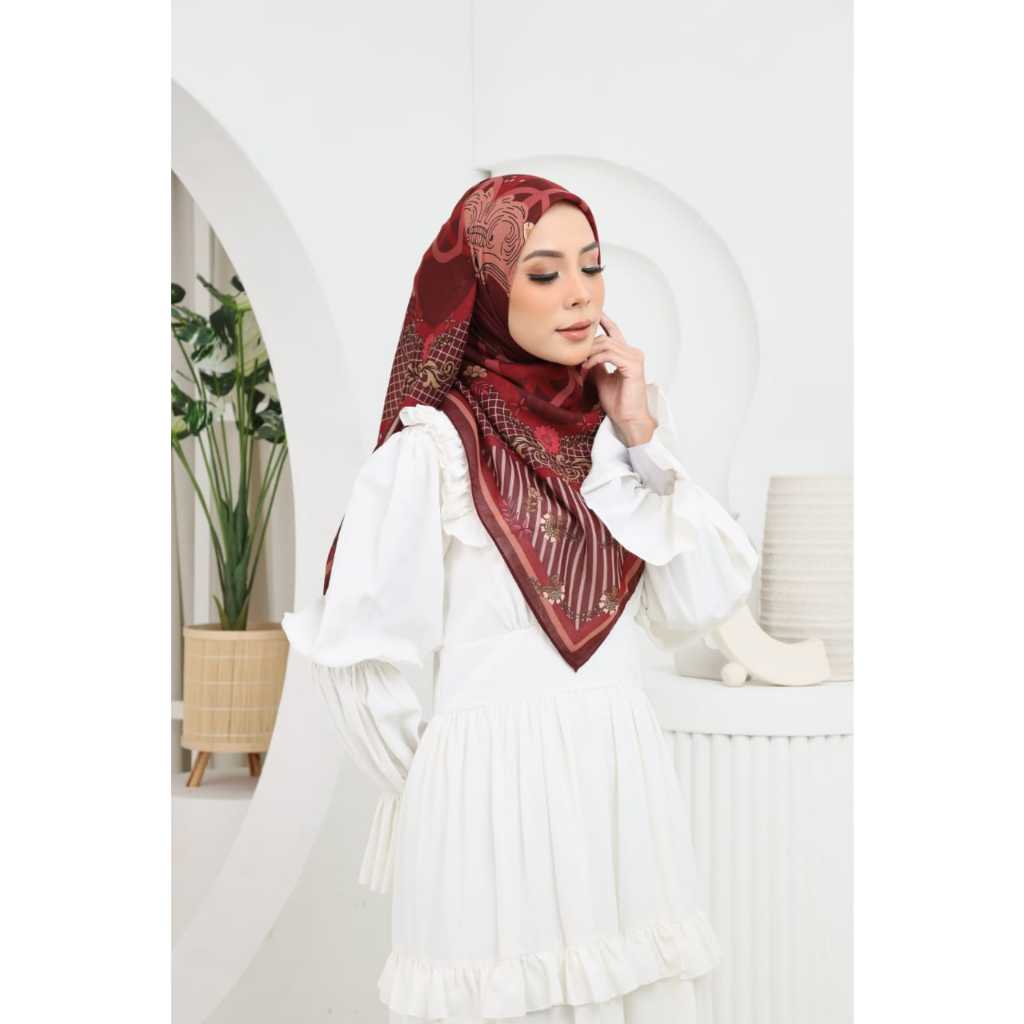 TUDUNG BAWAL COTTON PRINTED( BUY3 + FREEGIFT) CORAK PREMIUM Bawal