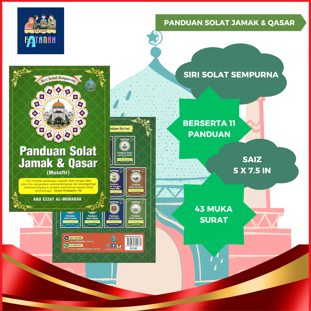 Panduan Solat Jamak Dan Qasar (Musafir) | Shopee Malaysia