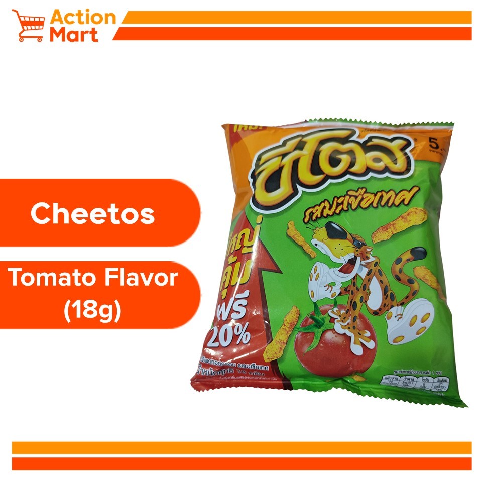 Thailand Cheetos Tomato Flavor(18g) Expired Date 2 May 2024 Shopee