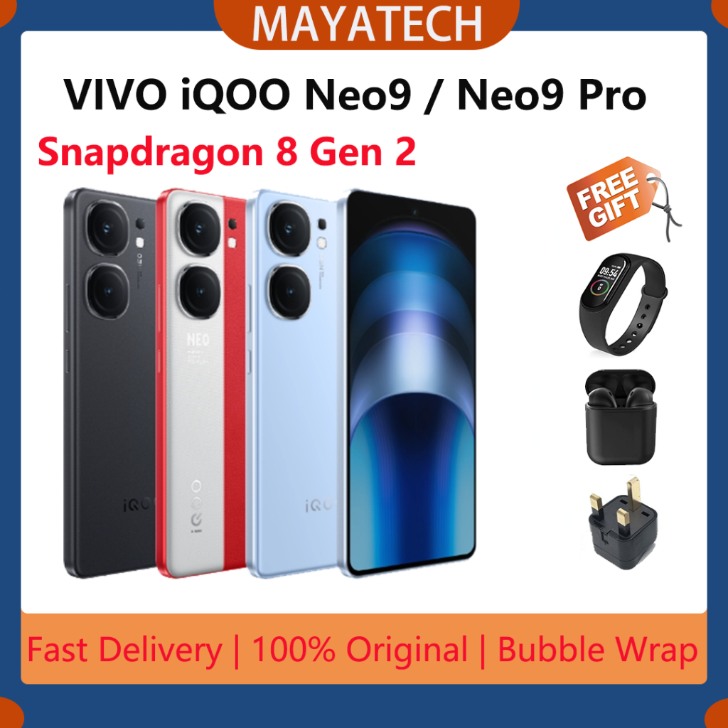 VIVO IQOO Neo9 Pro/VIVO IQOO Neo9 Snapdragon 8 Gen 2 6.8 Inches 5000 ...