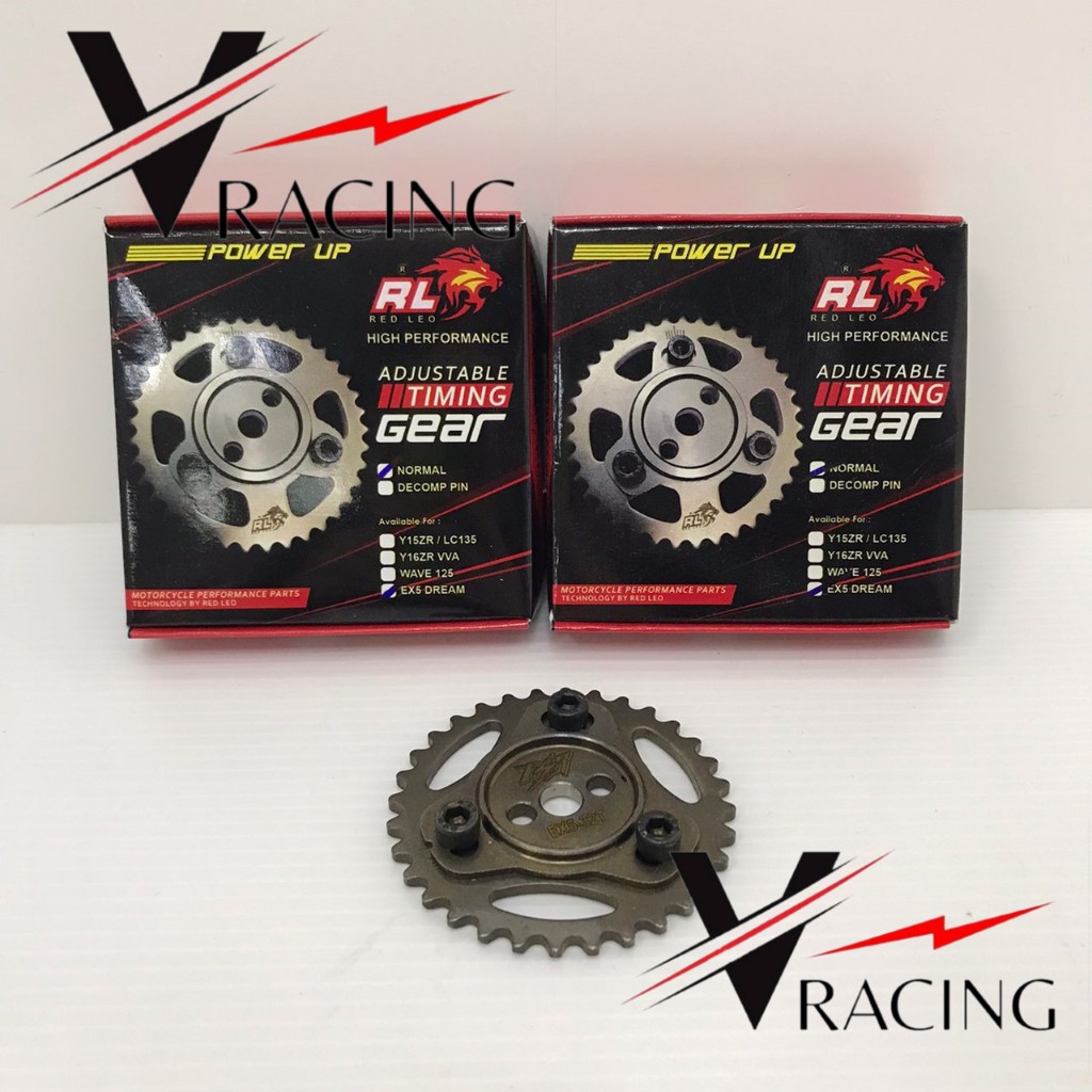 RED LEO Adjustable Timing Gear EX5 DREAM/W100 (Normal) Shopee Malaysia