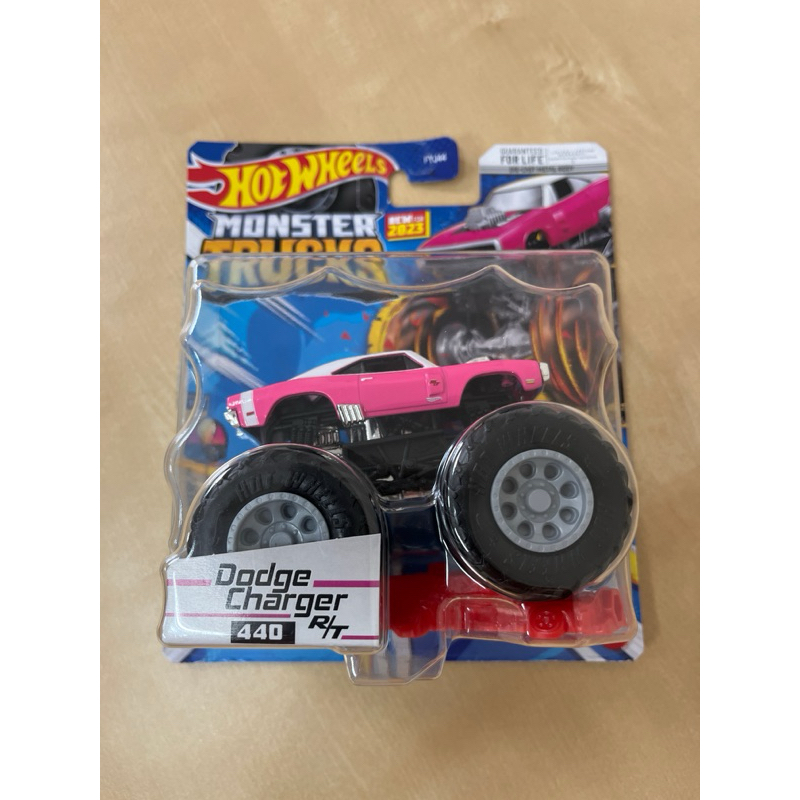 Hot Wheels Monster Trucks Dodge Charger R/T pink | Shopee Malaysia