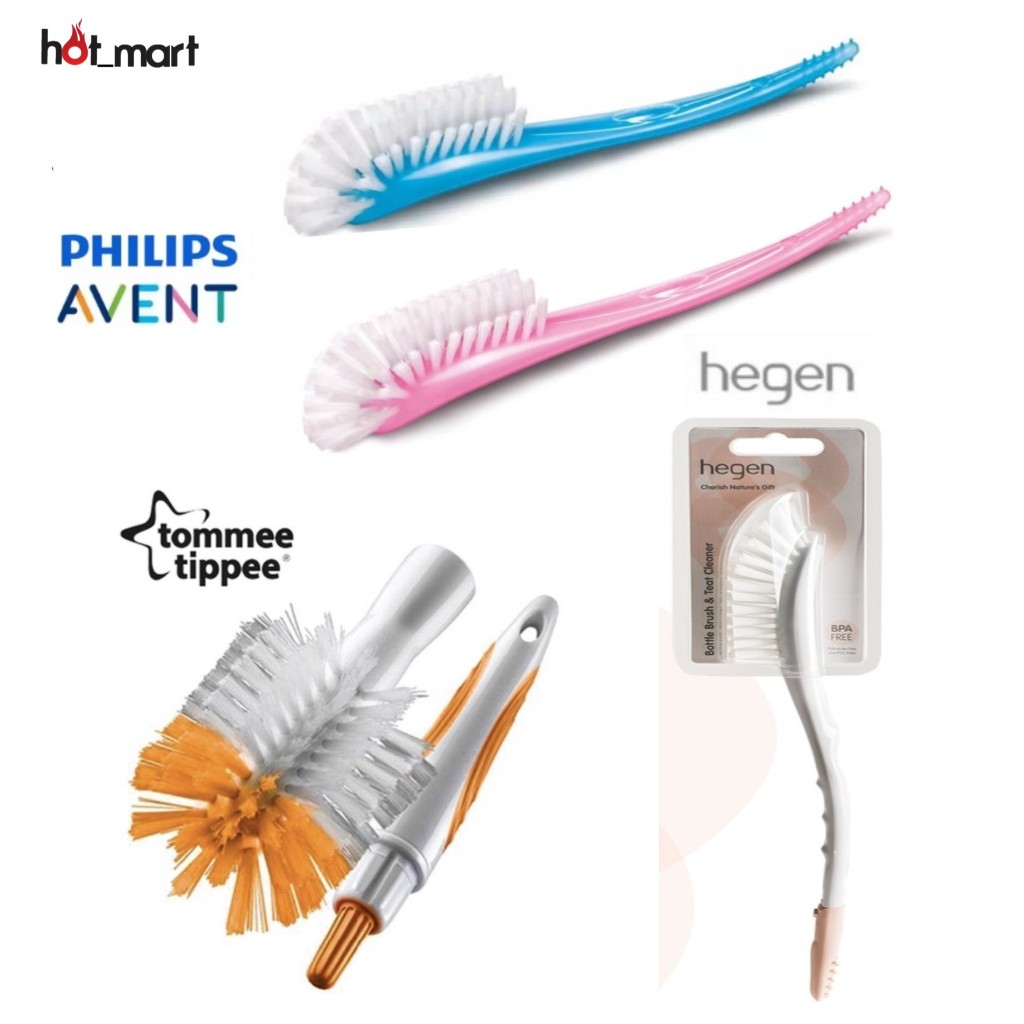 Philips Avent/Hegen/Tommee Tippee Bottle Brush & Teat Cleaner Berus