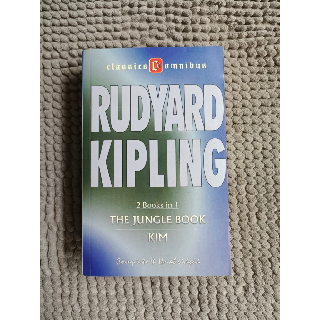 The Jungle Book / Kim by Rudyard Kipling [Preloved] Fiction Classics ...