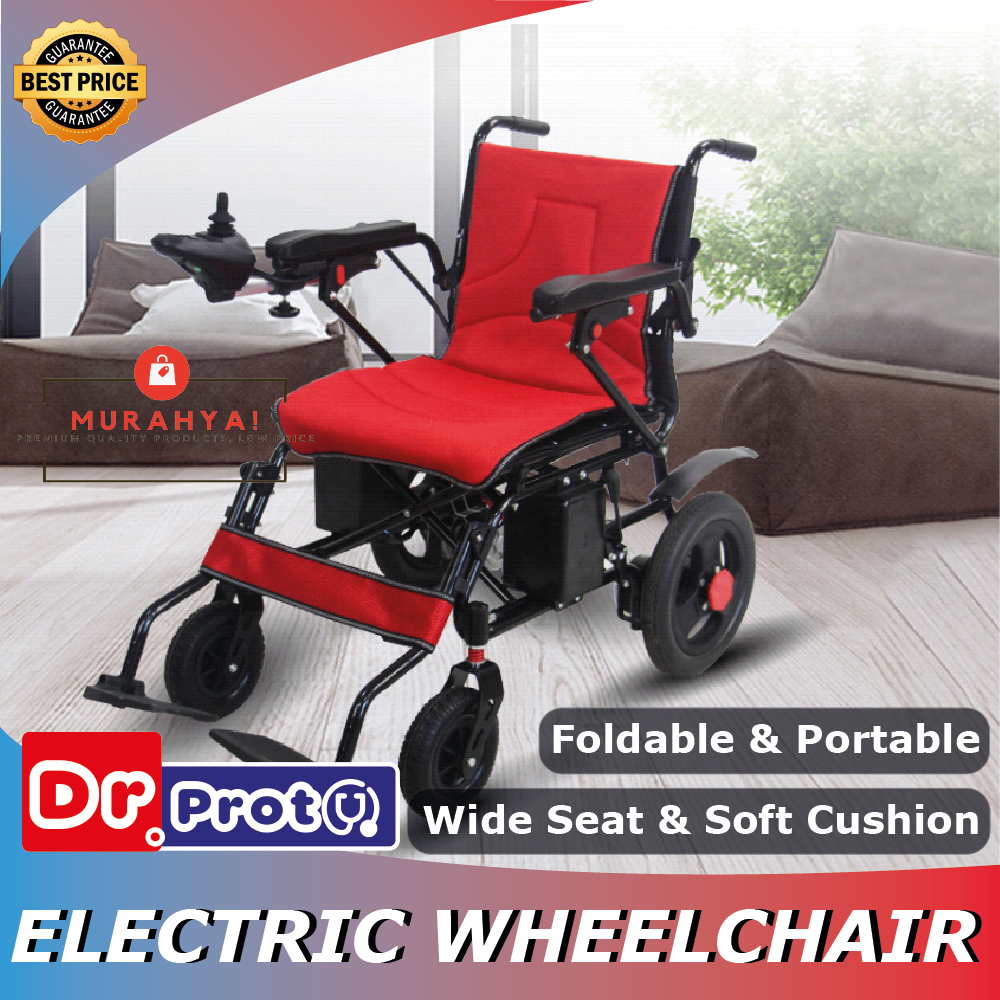Electric Wheelchair Kerusi Roda Elektrik ringan Lightweight Foldable ...