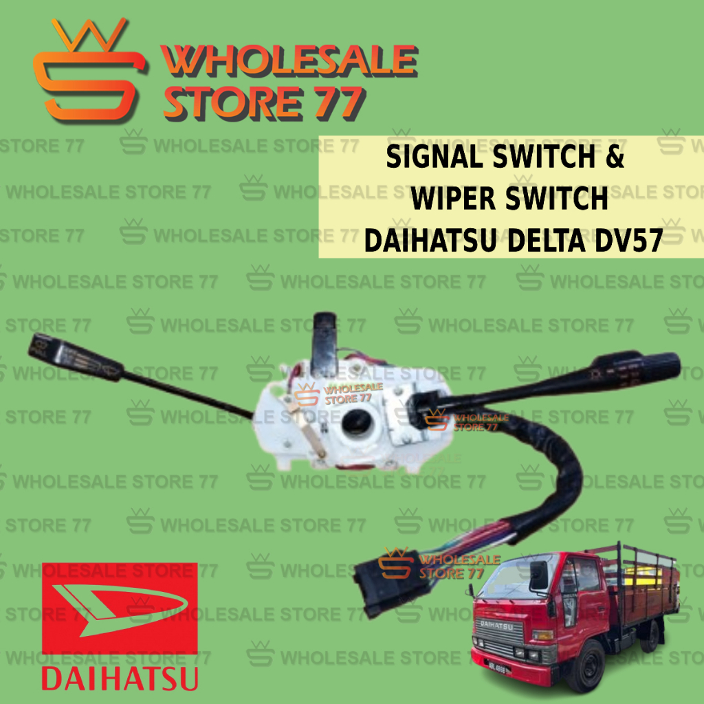 Daihatsu Delta DV57 Lorry Head Lamp Turn Signal Switch & Wiper Switch Shopee Malaysia