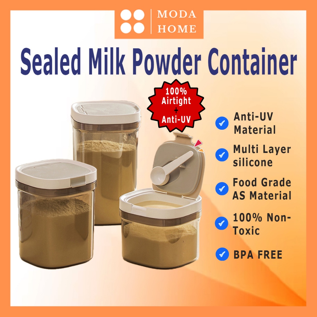 Moda Home Milk Powder Container Airtight Container Food Storage ...