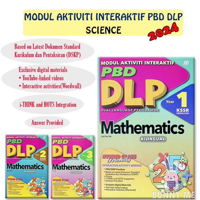 [BUNNY] 2024 Buku Sekolah : Modul Aktiviti Interaktif PBD DLP ...