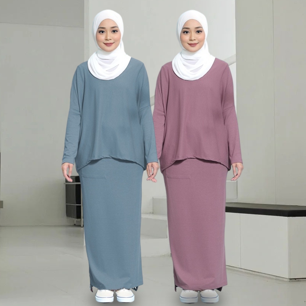 PETIT MOI CARO IN CAPRI SET, Women's Fashion, Muslimah Fashion