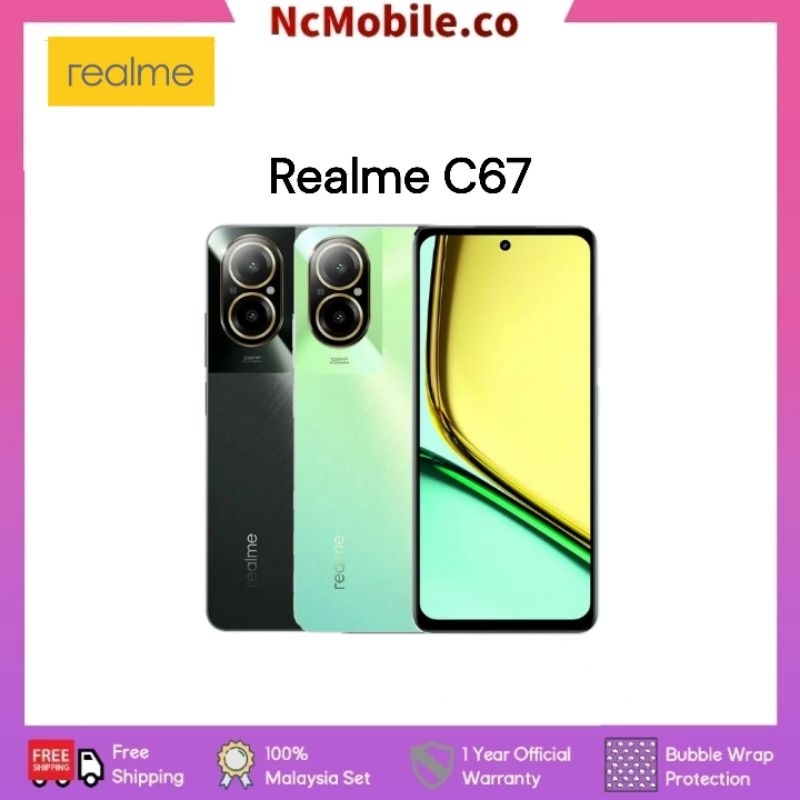 Realme C67 pictures, official photos