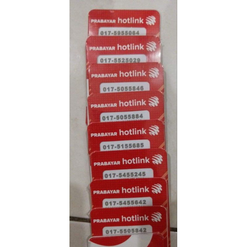 Maxis hotlink number card prepaid Sim card. Shopee Malaysia