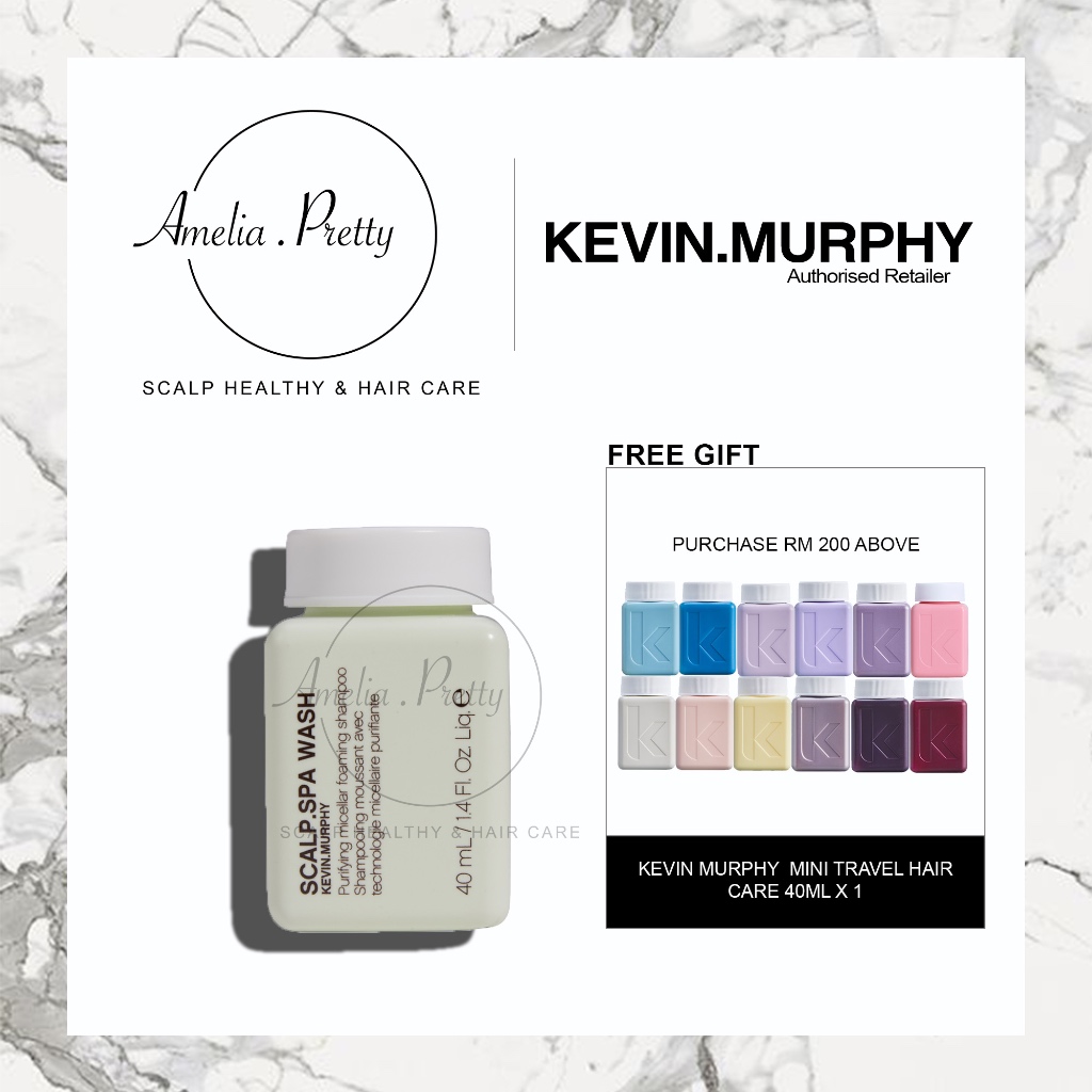 Kevin Murphy Scalp.SPA Wash Scalp Shampoo 40ml ( Purifying Micellar