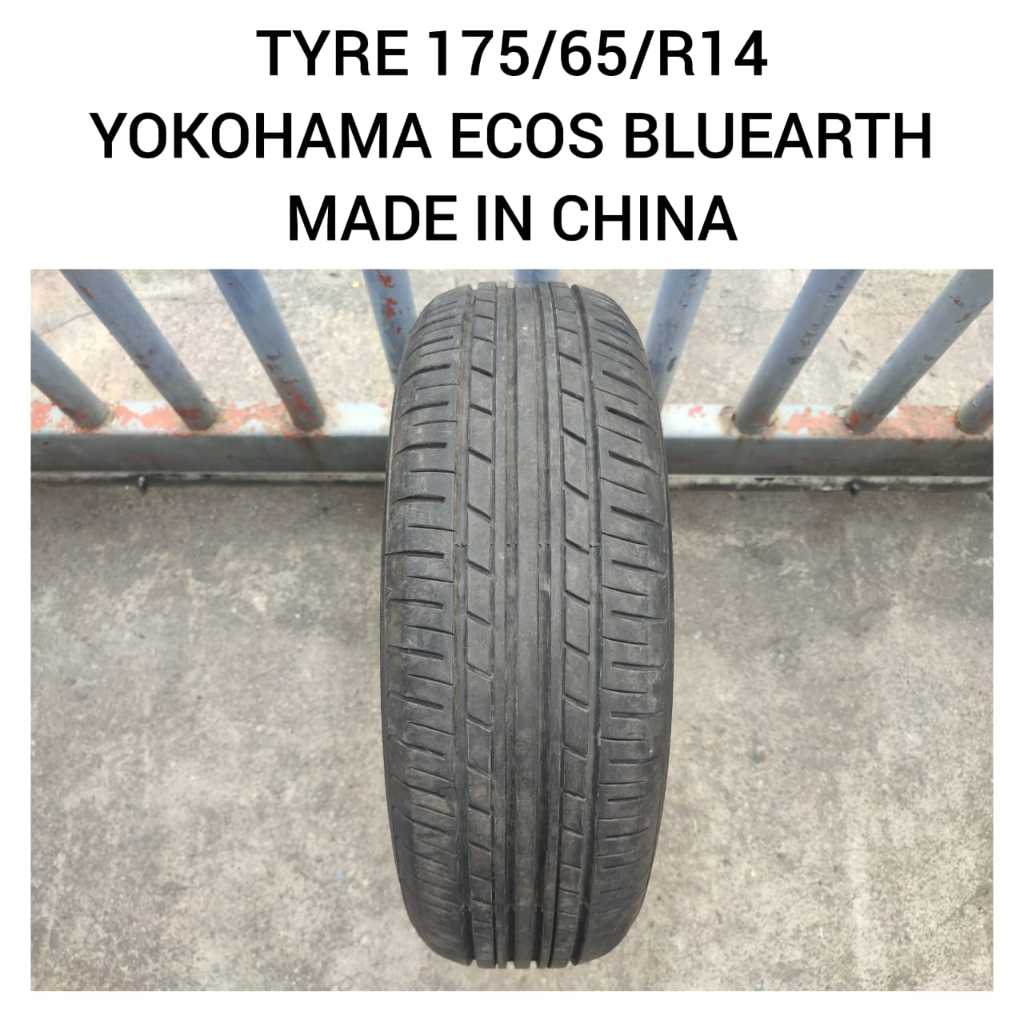 🇯🇵🇯🇵 Tyre 175/65/R14 Yokohama Ecos BluEarth Tyre / Tayar / Tire ...