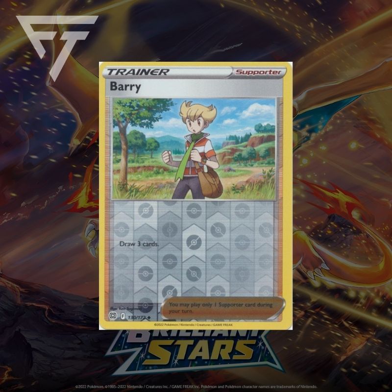 Pokemon TCG - Barry ( 130/172 ) EN | Shopee Malaysia