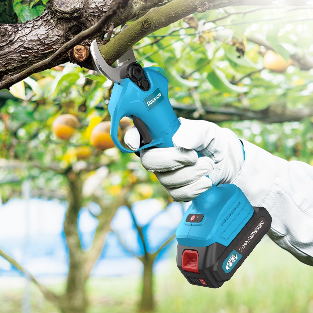 Dagmara Electric Pruning Shears Professional Cordless Electric Pruning Battery Powered Tree 9781