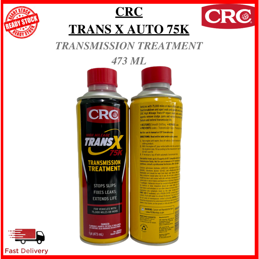 ORIGINAL CRC TRANS X K&W TransX Automatic Transmission Treatment 473ML