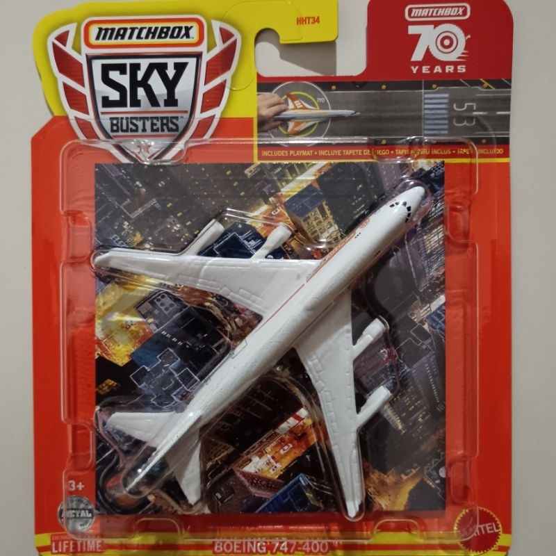 MATCHBOX SKY BUSTERS Boeing 747-400 Speedy X-Press Diecast | Shopee ...