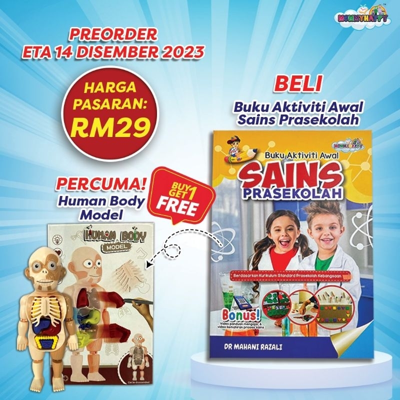 BUKU AKTIVITI AWAL SAINS PRASEKOLAH | Shopee Malaysia