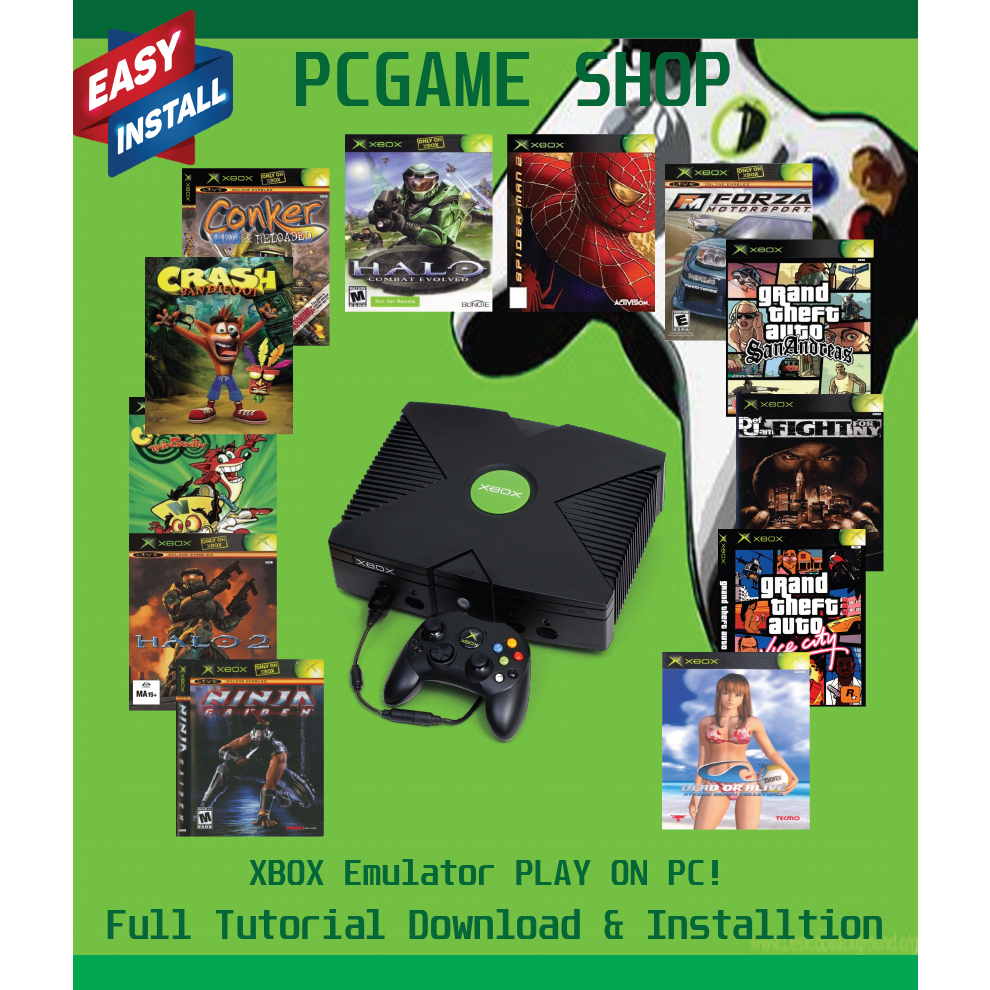 Xbox Emulator Play on PC Full Tutorial Download & Installtion [Xbox模拟器