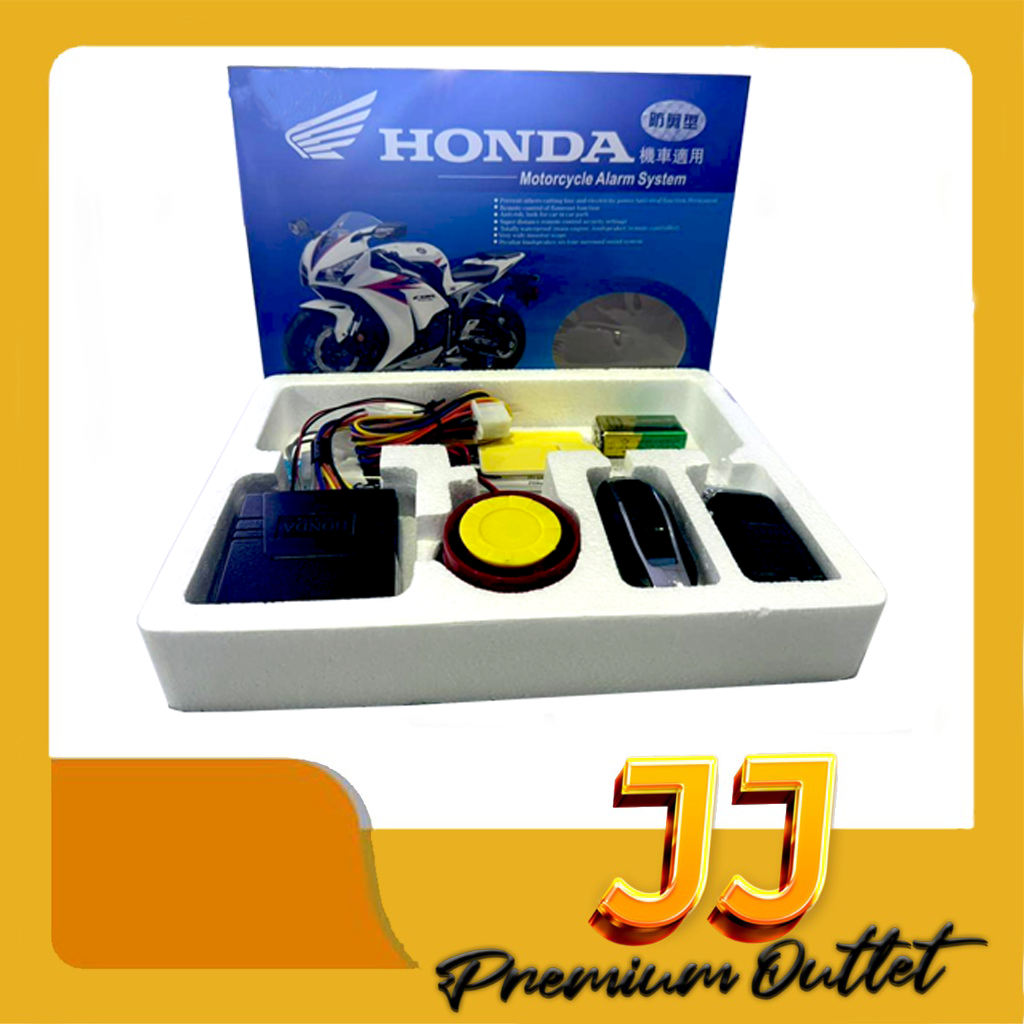 ALARM SYSTEM ANTI THEFT AUTOSTART MOTORCYCLE YAMAHA HONDA Shopee Malaysia