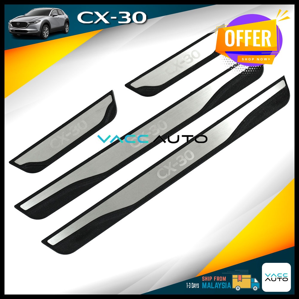 3D Chrom Emblem Aufkleber Für Mazda CX-30 2019-2025 - Metall Logo Sticker