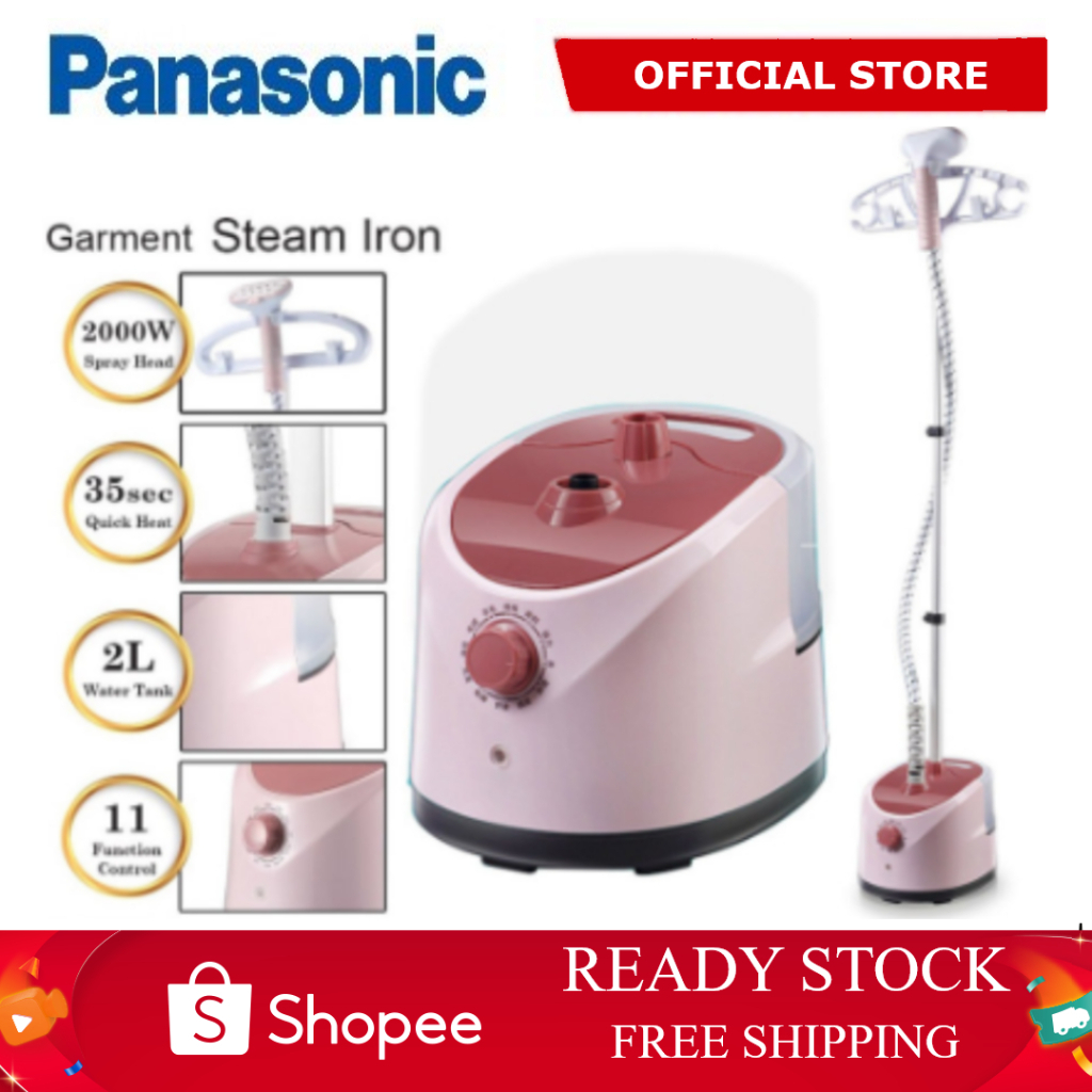 🔥FREE SHIPPING🔥PANASONIC Big Power 2000W Garment Steamer Iron Home