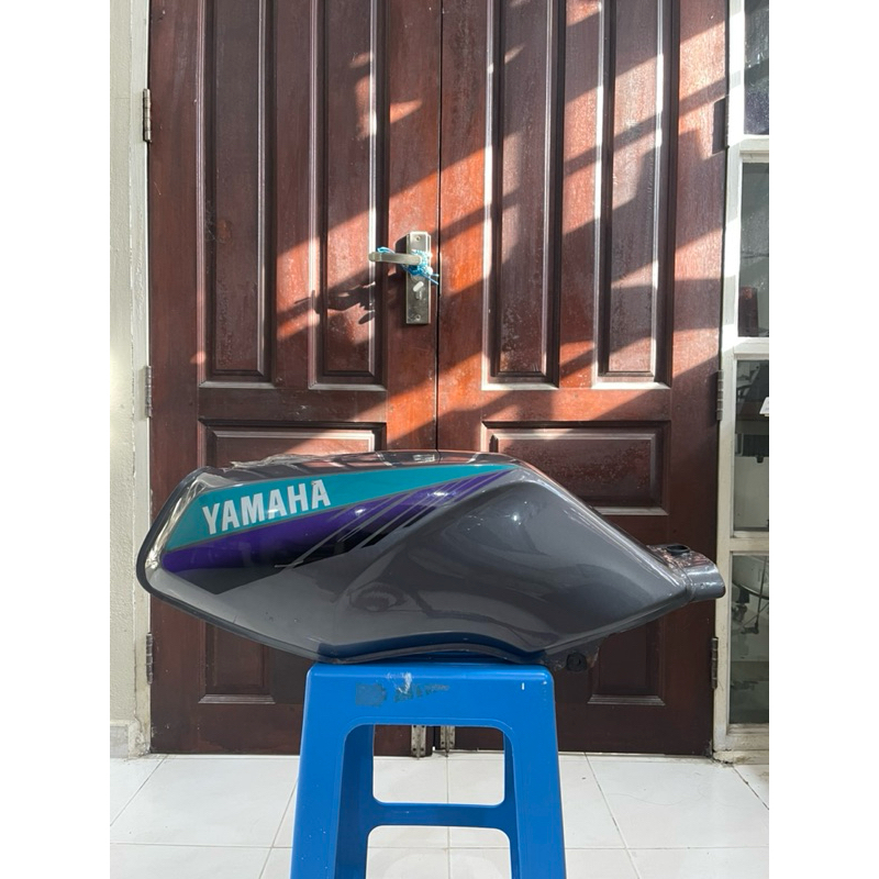 Fuel Tank Yamaha RXZ | SRZ | Tangki Minyak Rxz [OM] 🇯🇵 Grey Pasir ...