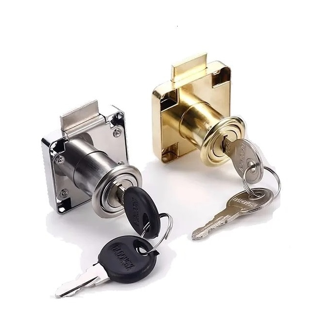 MKR Drawer Lock Square Security Drawer Lock Set Kunci Laci Lock