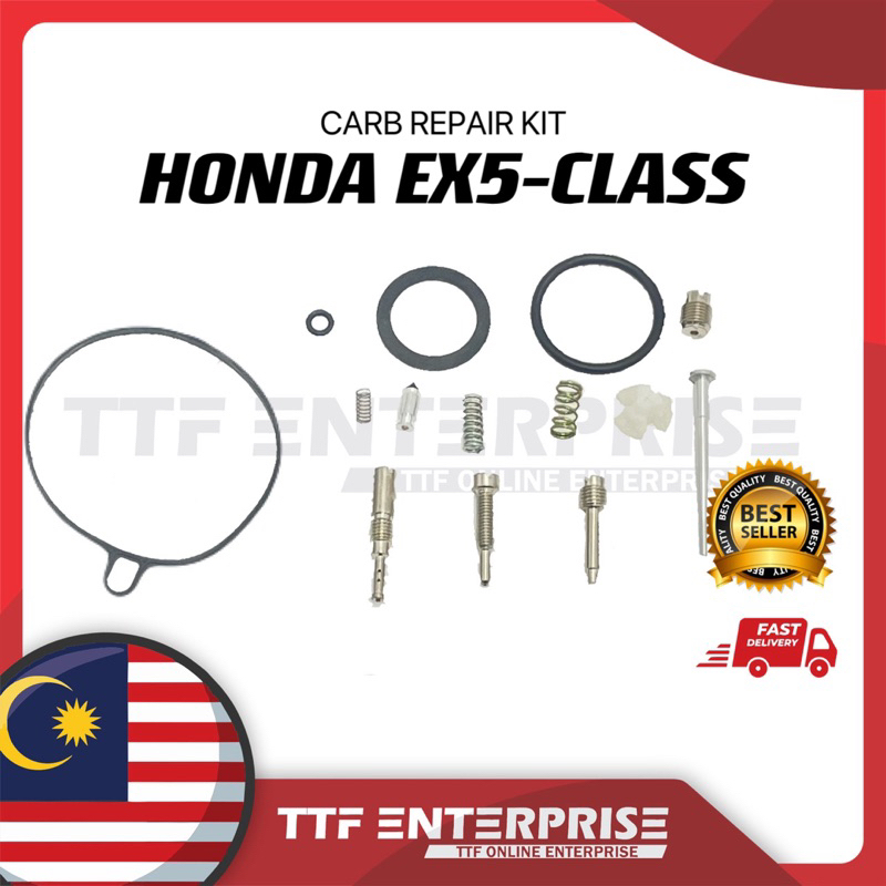 HONDA EX5-CLASS CARBURETOR REPAIR KIT ( 1SET ) EX5 CLASS CLASS1 ...