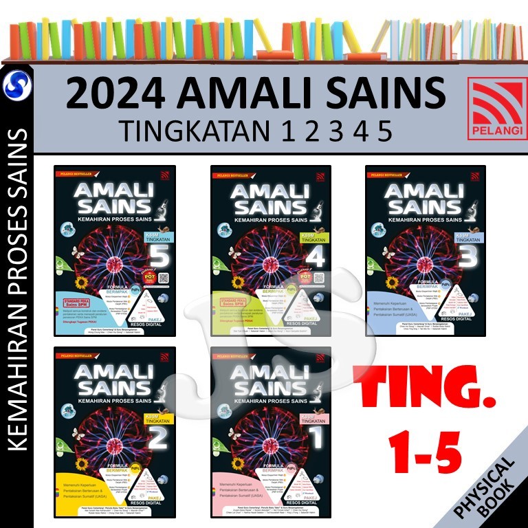 AMALI SAINS TINGKATAN 1 2 3 4 5 KEMAHIRAN PROSES SAINS | DWIBAHASA 2024 ...