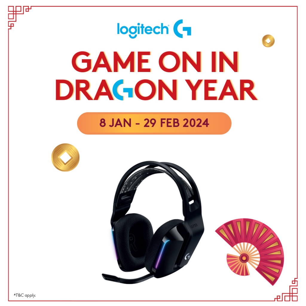 Logitech G733 Lightspeed Wireless RGB Bluetooth Gaming