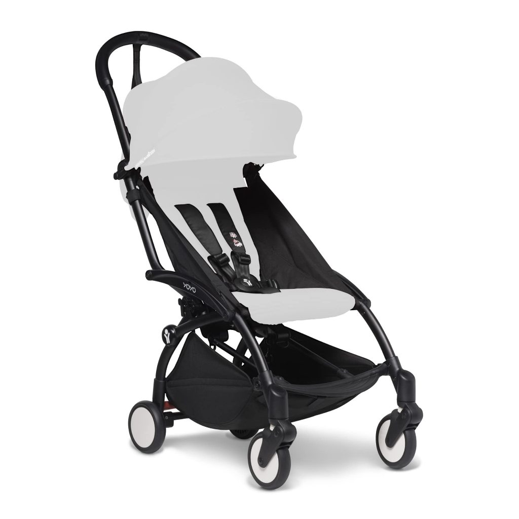 Babyzen Yoyo2 Stroller Frame Black (0+ Newborn Pack and 6+ Color Pack Not  Included)