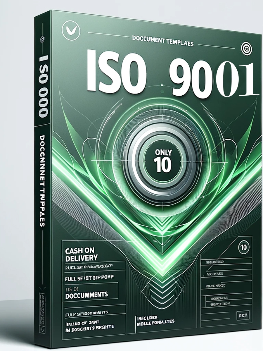 5 Star!！FULL ISO 9001 office templates (include SOP, flowchart ...